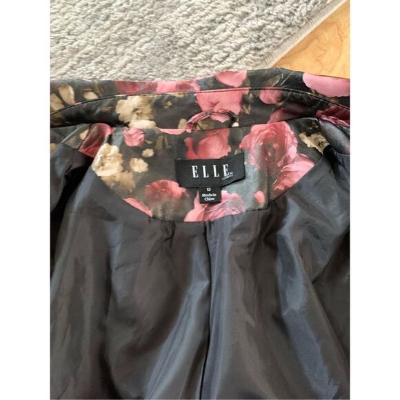 Faux leather rose jacket Elle - Picture 5 of 6